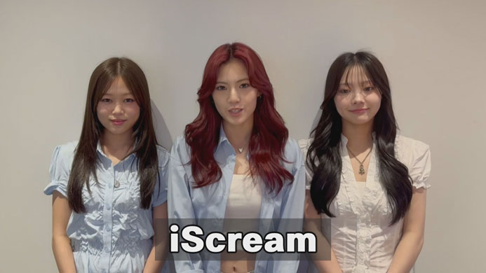 大会公式イメージソングを担当するiScream